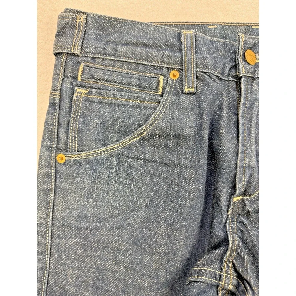 Levi's 511 Slim Jeans Men 30x30 Blue Cinch Waist 9 Pocket Denim‎ - Rare